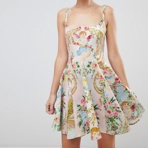 NWOT CHERUB Mini Skater Dress w/ Cutout Sweetheart